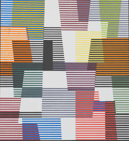 Yaacov AGAM : Illusion d'optique - Lithographie originale