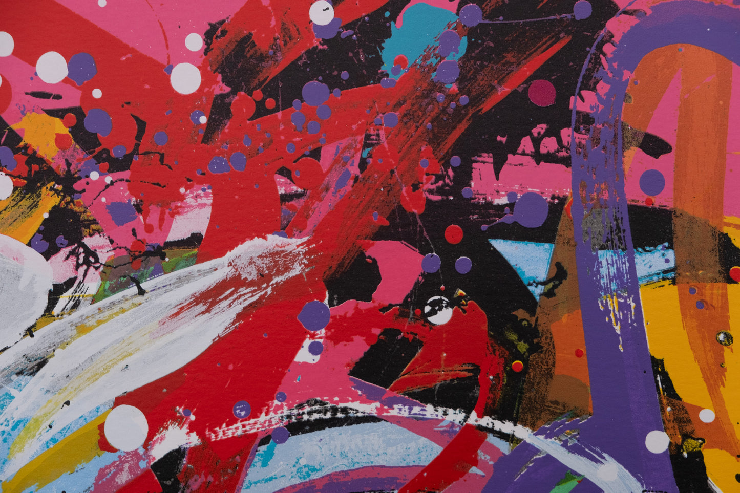 JONONE : Pink - Sérigraphie originale signée