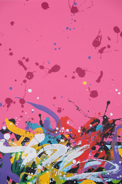 JONONE : Pink - Sérigraphie originale signée