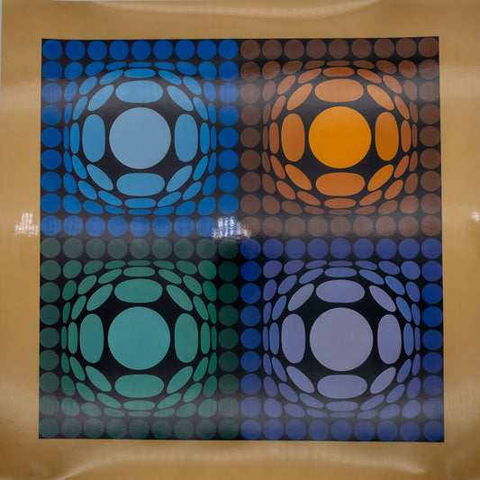 Victor VASARELY : VEGA BI ARCT - Héliogravure