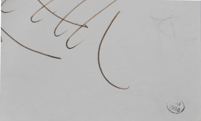 Dora MAAR : Composition végétale - Dessin original signé