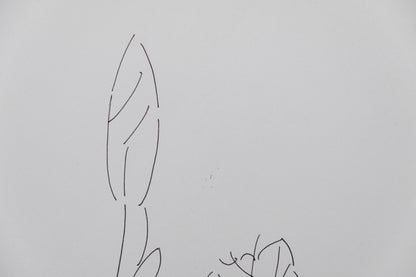 Dora MAAR : Composition florale - Dessin original signé