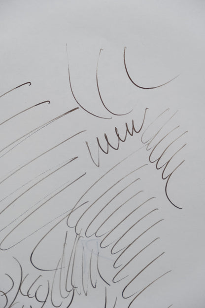 Dora MAAR : Forêt surréaliste - Dessin original signé