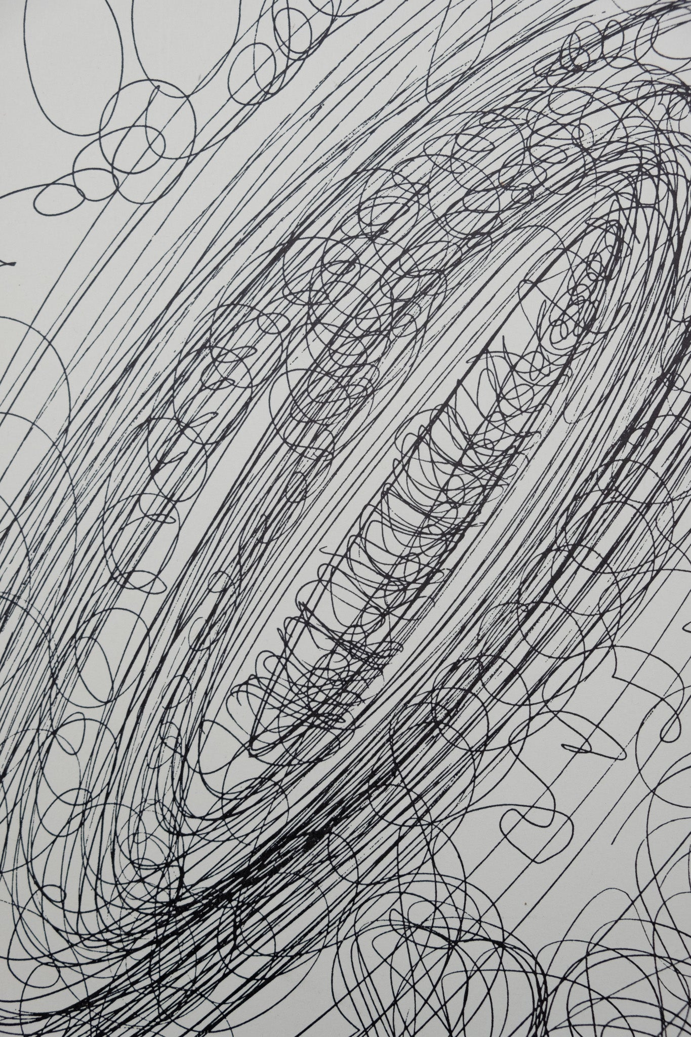 Lucio FONTANA : La chose impossible - Lithographie signée