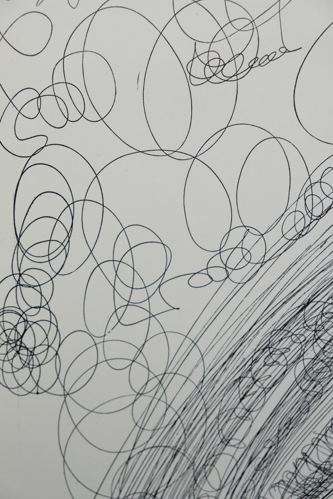 Lucio FONTANA : La chose impossible - Lithographie signée