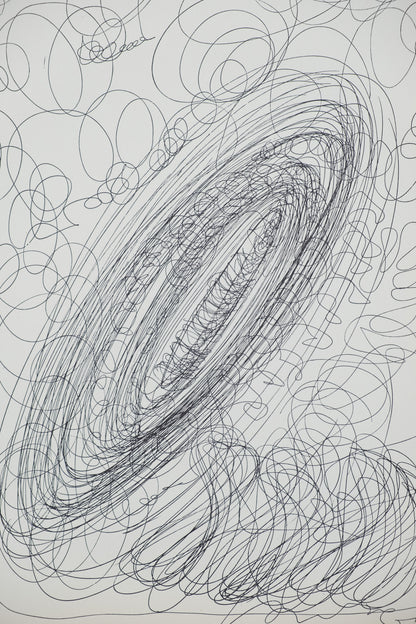 Lucio FONTANA : La chose impossible - Lithographie signée