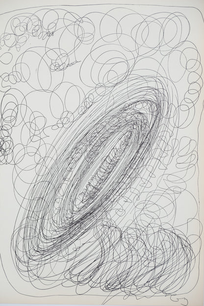 Lucio FONTANA : La chose impossible - Lithographie signée
