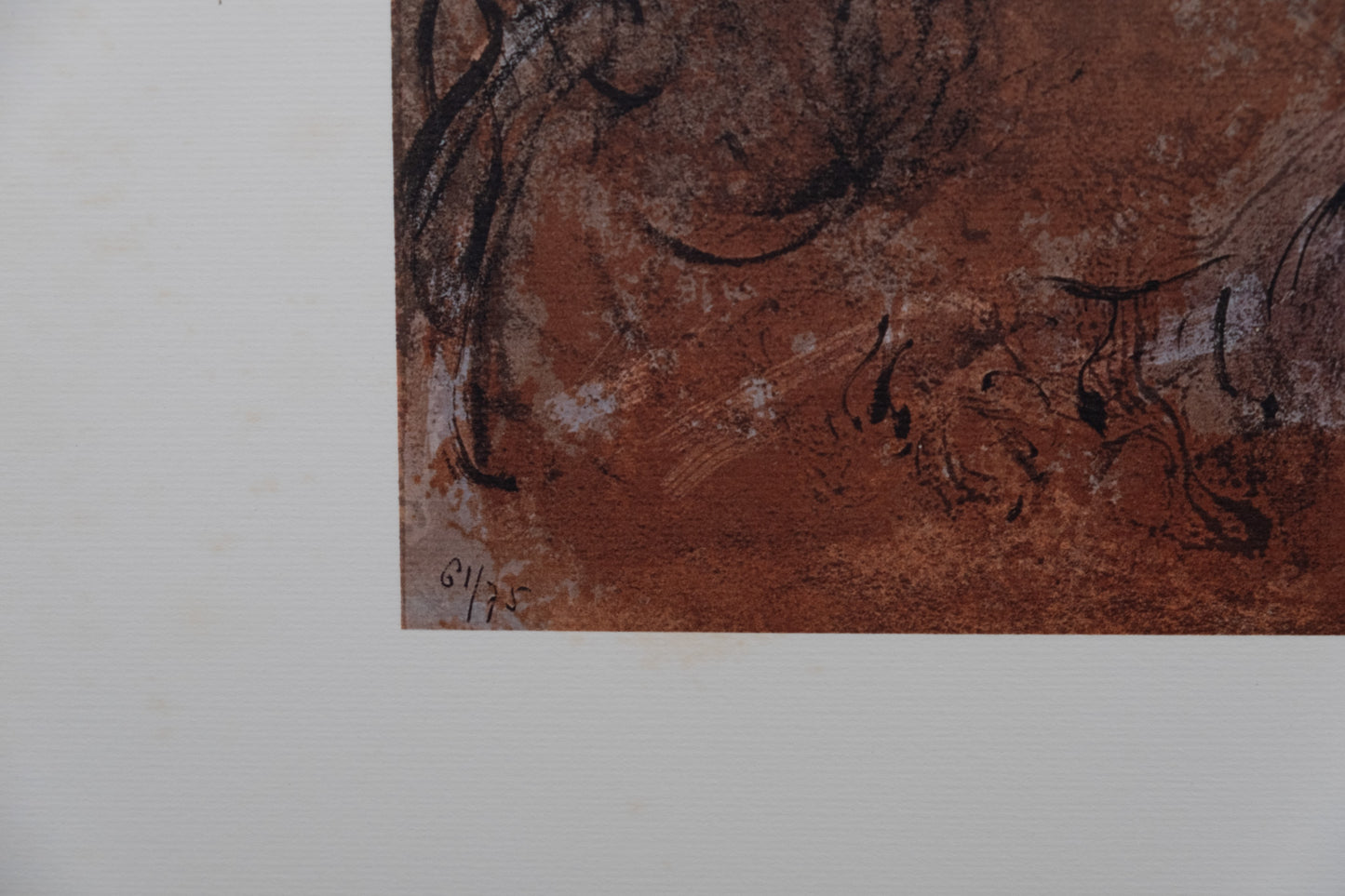 Marc CHAGALL : David et Bethsabée - Lithographie signée