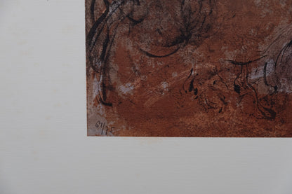 Marc CHAGALL : David et Bethsabée - Lithographie signée