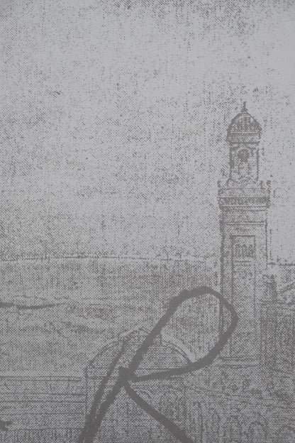 Arnulf RAINER : La Tour Eiffel - Lithographie originale signée
