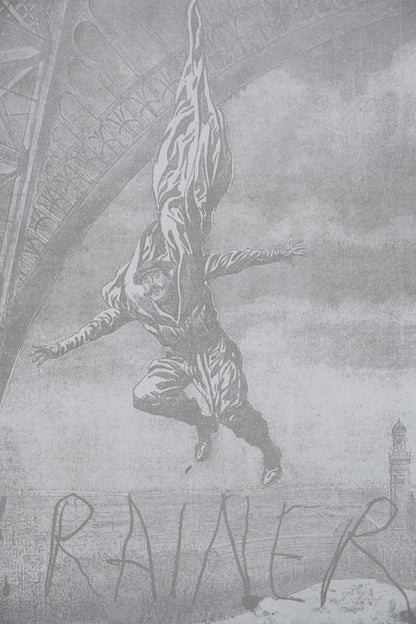 Arnulf RAINER : La Tour Eiffel - Lithographie originale signée
