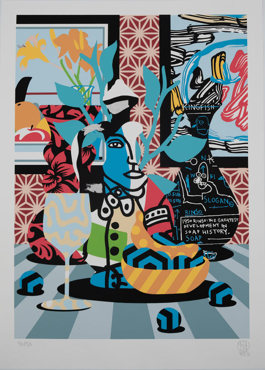 SPEEDY GRAPHITO :  Etat des choses - Sérigraphie originale signée