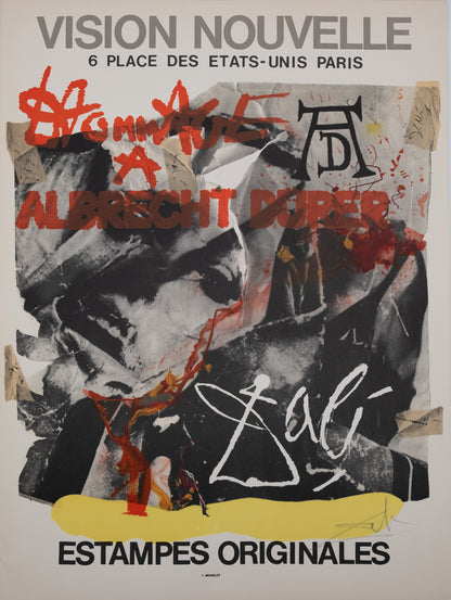 Salvador DALI : Hommage à Albrecht Durer - Lithographie originale signée