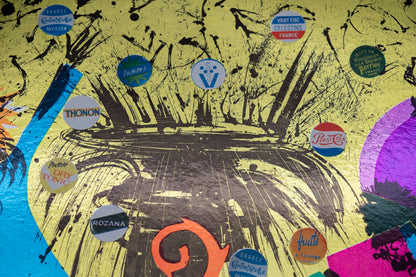 Salvador DALI : La source Perrier - Affiche originale signée