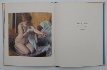 Edgar DEGAS : Carnets érotiques - Livre illustré