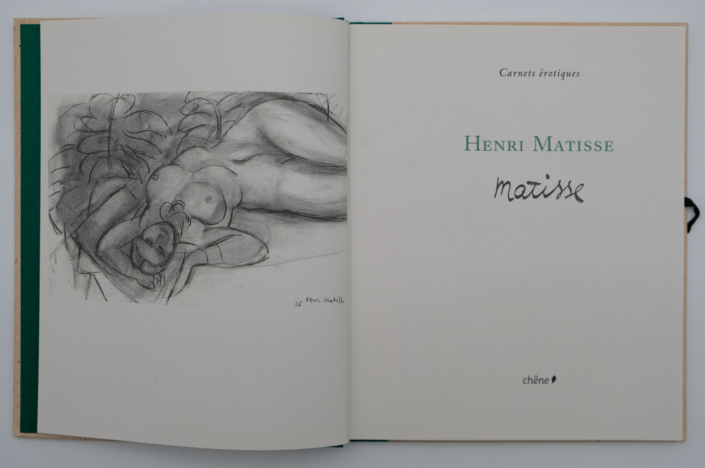 Henri MATISSE : Carnets érotiques - Livre illustré