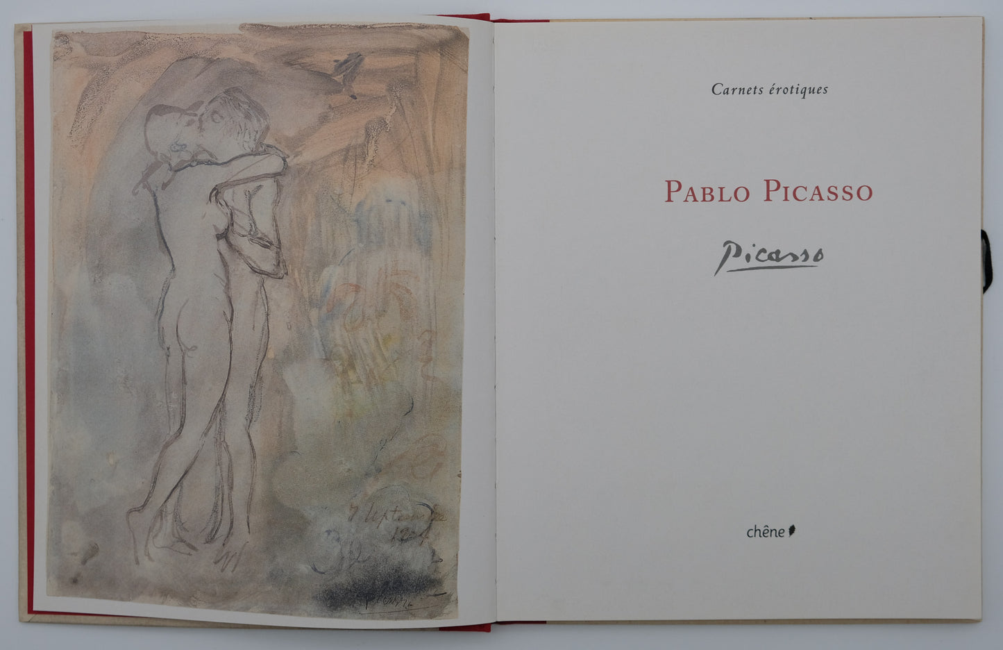 Pablo PICASSO : Carnets érotiques - Livre illustré