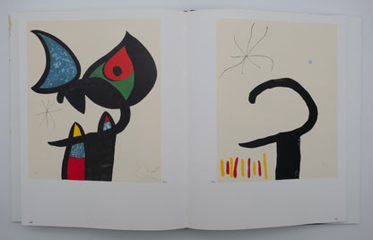 Joan MIRO : Volume III : Miró – Graveur (1973-1975) - 2 bois gravés originaux