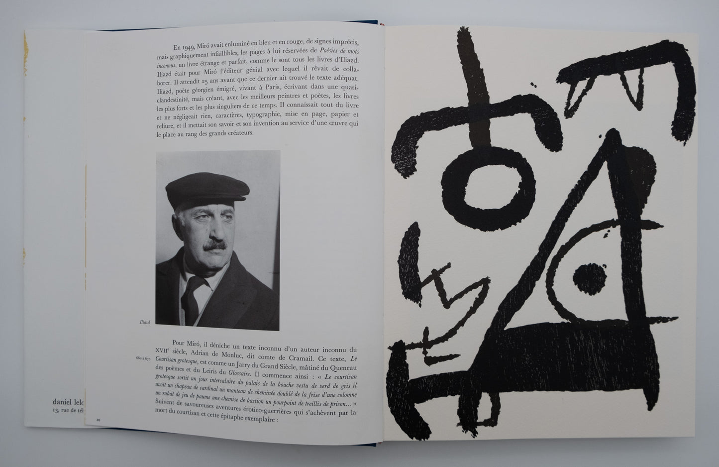 Joan MIRO : Volume III : Miró – Graveur (1973-1975) - 2 bois gravés originaux