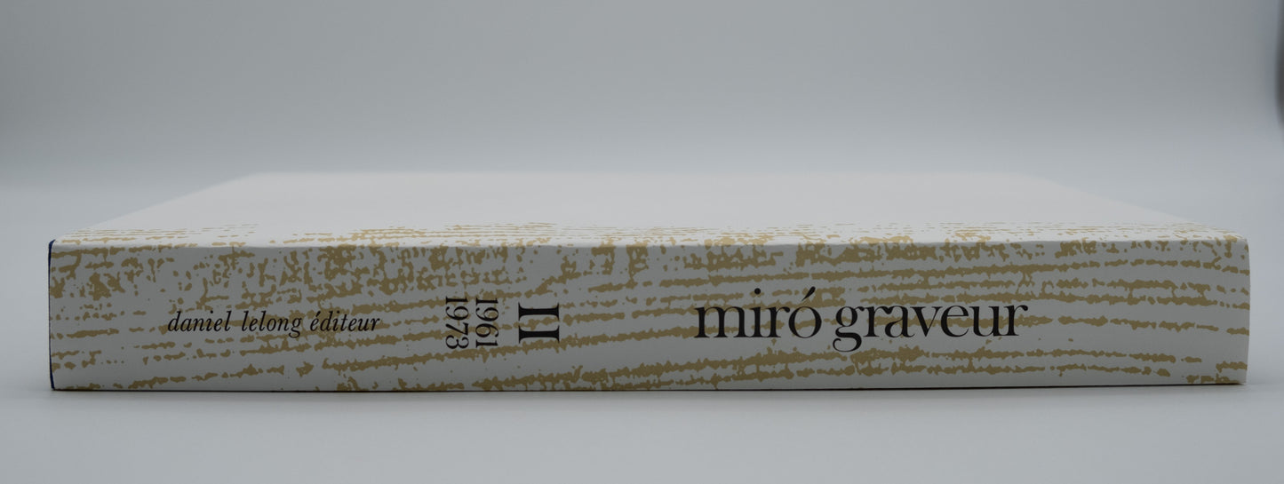 Joan MIRO : Volume II : Miró – Graveur (1961 - 1973) - 2 bois gravés originaux