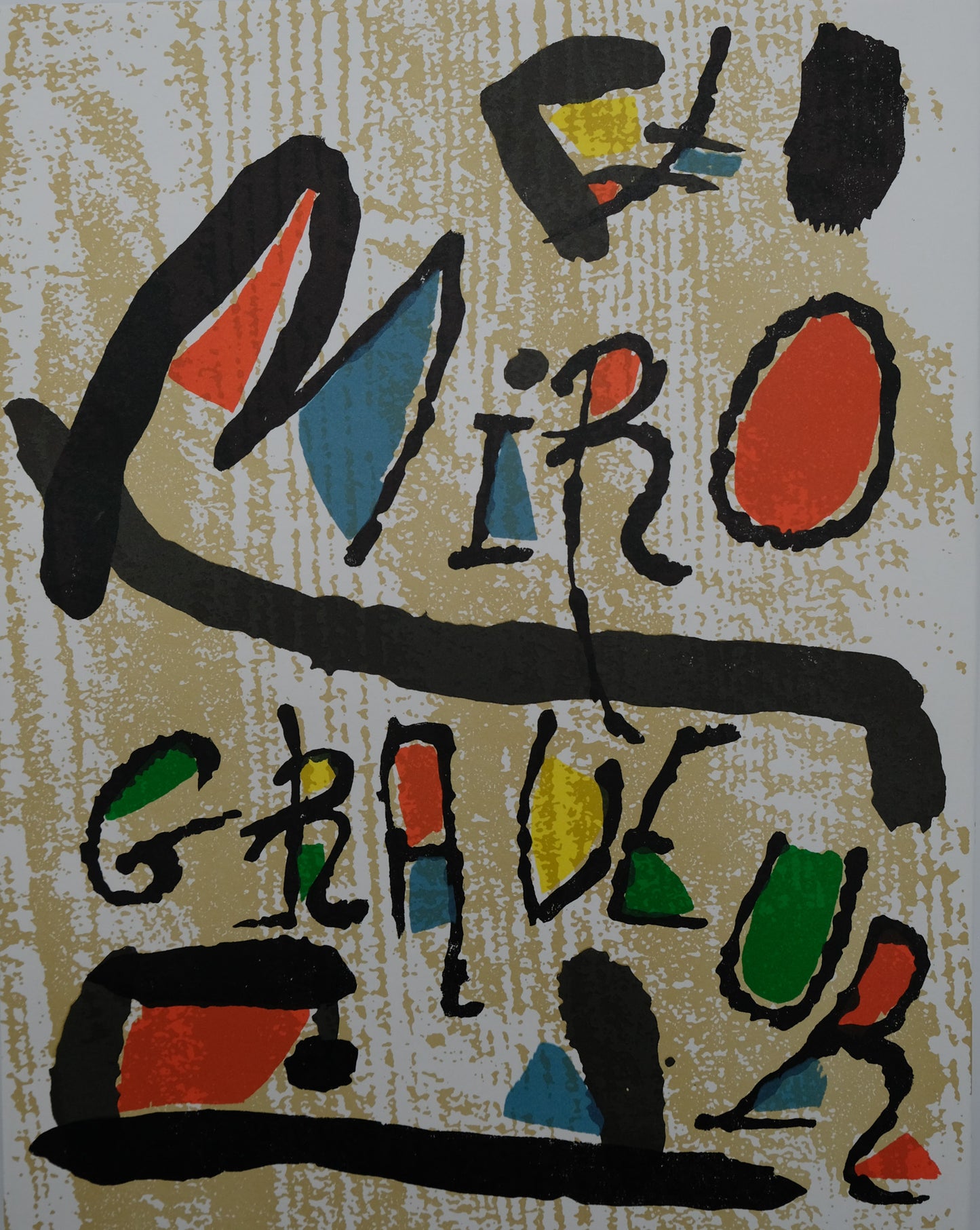 Joan MIRO : Volume II : Miró – Graveur (1961 - 1973) - 2 bois gravés originaux