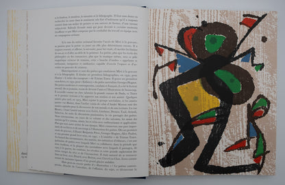 Joan MIRO : Catalogues raisonné Miro Graveur 4 volumes - 8 bois gravés originaux