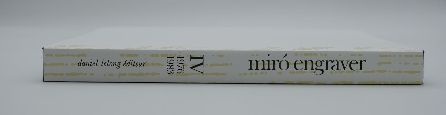 Joan MIRO : Volume IV : Miró – Engraveur (1976-1983) - 2 bois gravés originaux