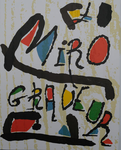 Joan MIRO : Volume IV : Miró – Engraveur (1976-1983) - 2 bois gravés originaux