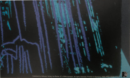 Andy WARHOL : Cologne Cathedral (blue) - Affiche originale en couleurs