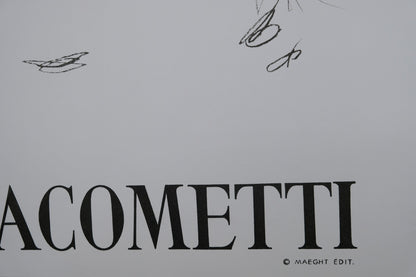 Alberto GIACOMETTI : L'Homme qui marche - Lithographie originale