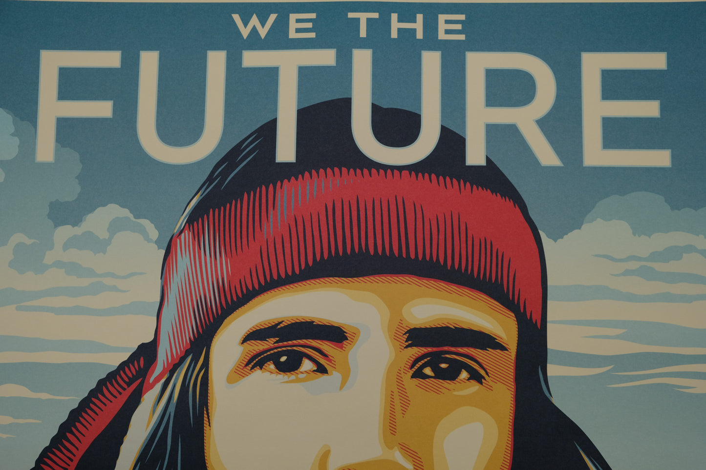 Shepard FAIREY (OBEY) : We the future are earth guardians - Affiche originale