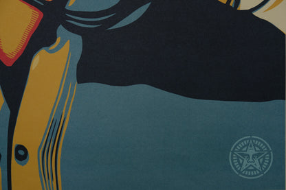 Shepard FAIREY (OBEY) : We the future are earth guardians - Affiche originale
