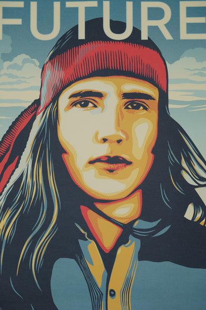 Shepard FAIREY (OBEY) : We the future are earth guardians - Affiche originale