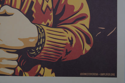 Ernesto YERENA : We who seek justice - Affiche originale
