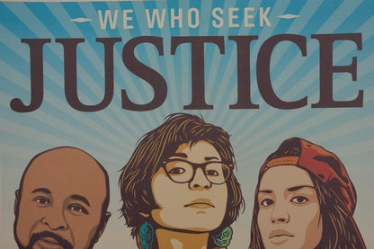 Ernesto YERENA : We who seek justice - Affiche originale