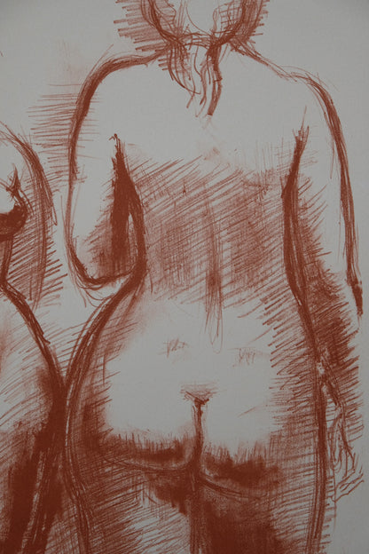 Antoniucci VOLTI : Deux femmes nues - Lithographie originale