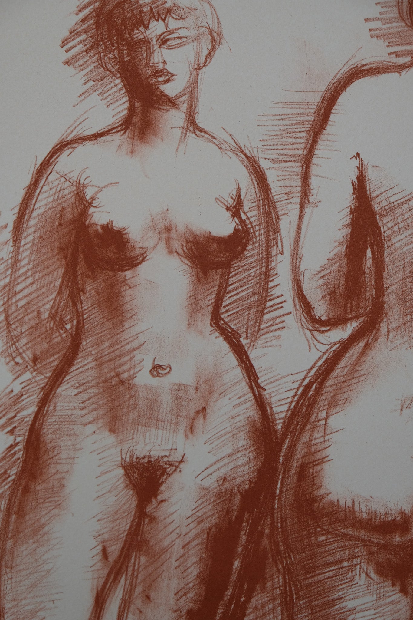 Antoniucci VOLTI : Deux femmes nues - Lithographie originale