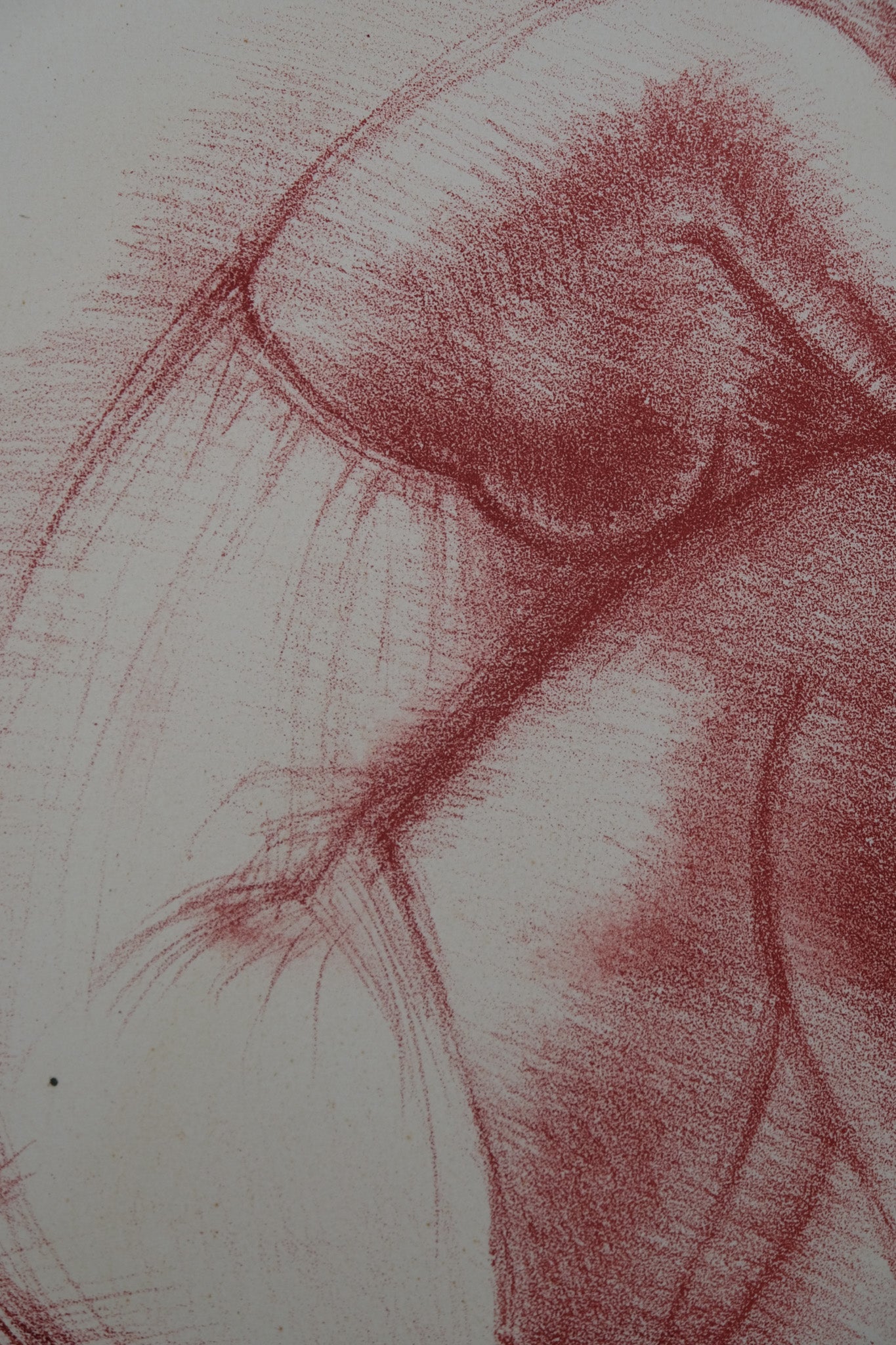 Antoniucci VOLTI : Nu au regard pensif - Lithographie originale