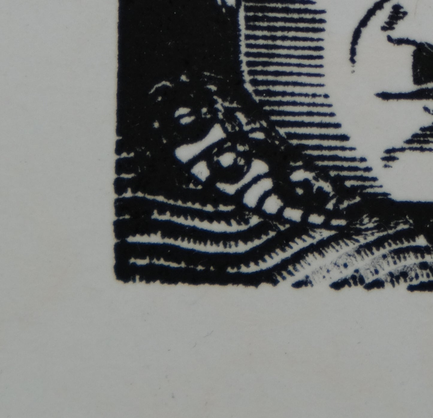 Léonard Tsuguharu FOUJITA : Autoportrait - Gravure sur bois