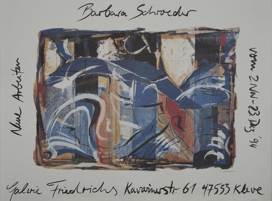 Barbara Schröeder : Queue de poisson - Affiche originale