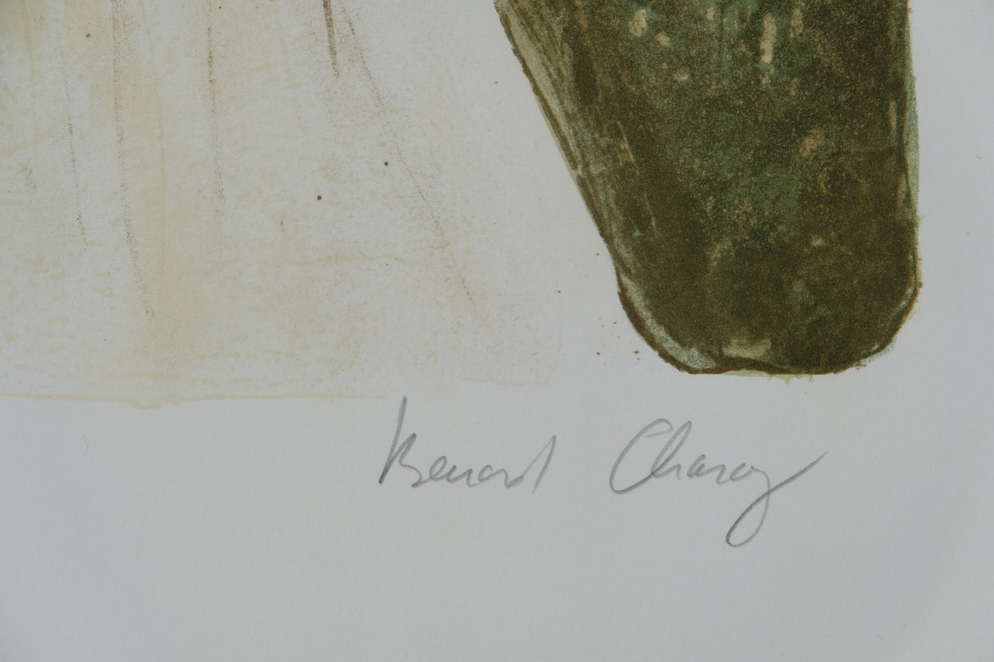 Bernard CHAROY : Charlotte au collier - Lithographie originale signée