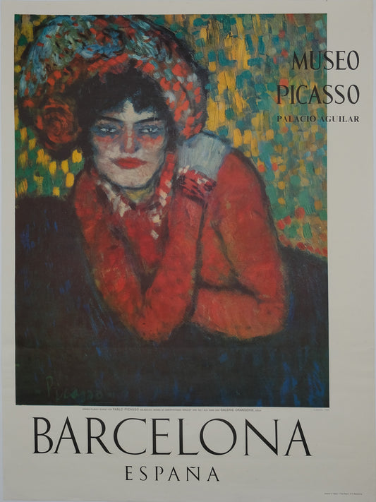Pablo PICASSO : L'attente - Affiche originale signée