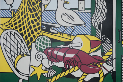 Roy LICHTENSTEIN : Cape Cod Still Life - Affiche originale en couleurs