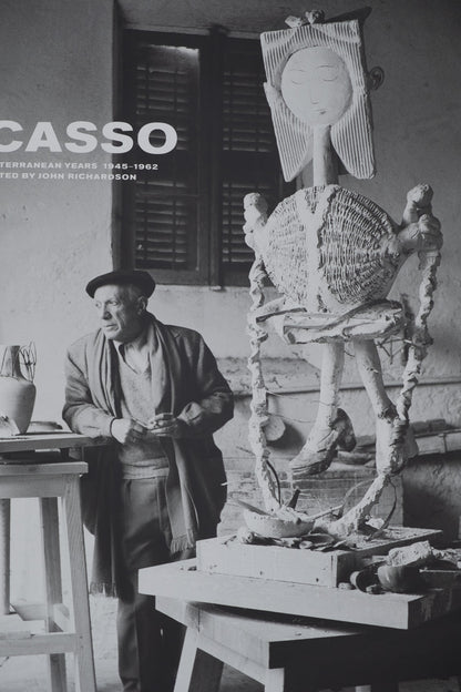 Pablo PICASSO : Picasso et la petite fille sautant à la corde - Affiche originale
