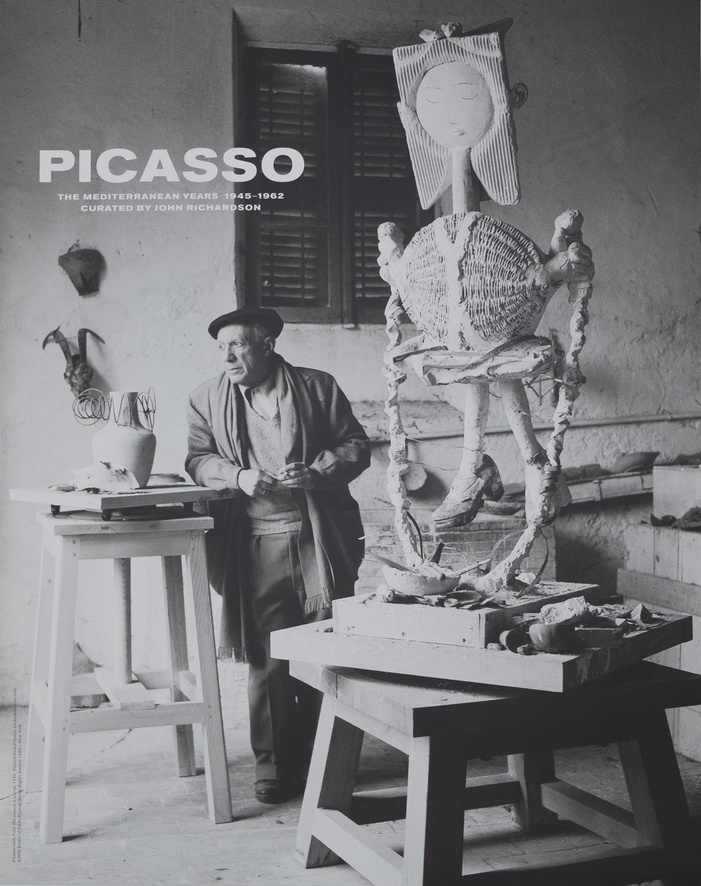 Pablo PICASSO : Picasso et la petite fille sautant à la corde - Affiche originale