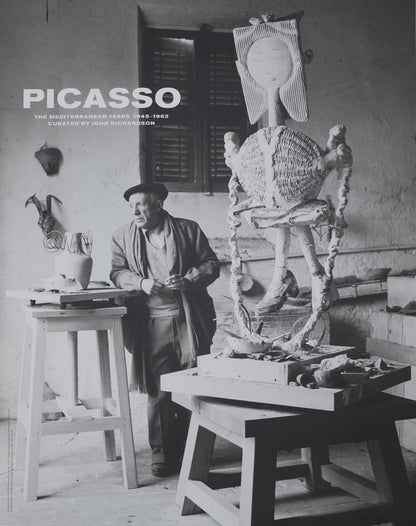 Pablo PICASSO : Picasso et la petite fille sautant à la corde - Affiche originale