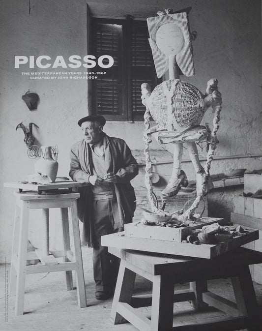 Pablo PICASSO : Picasso et la petite fille sautant à la corde - Affiche originale