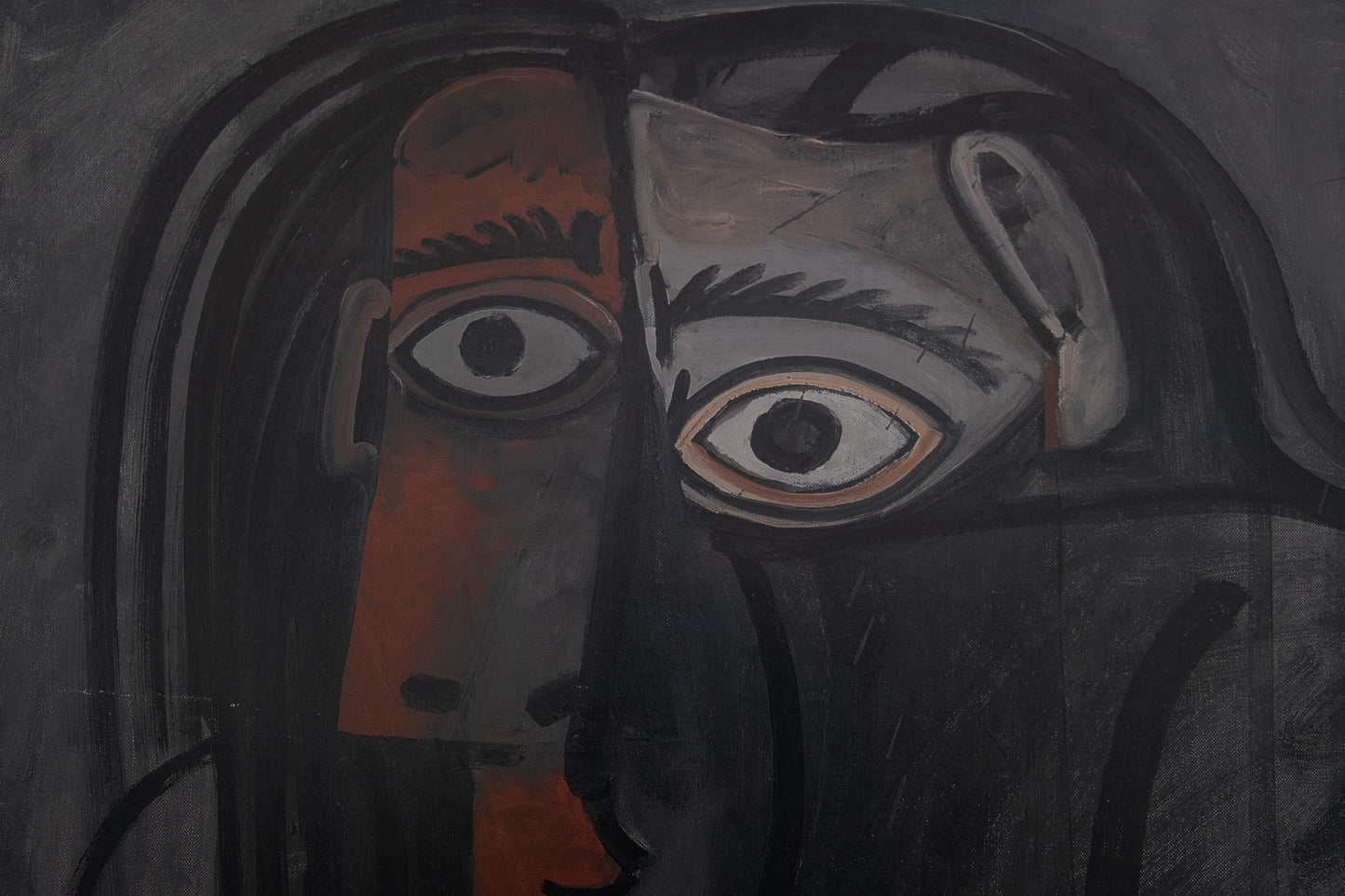 Pablo PICASSO : Nu aux bras croisés - Affiche originale en couleurs