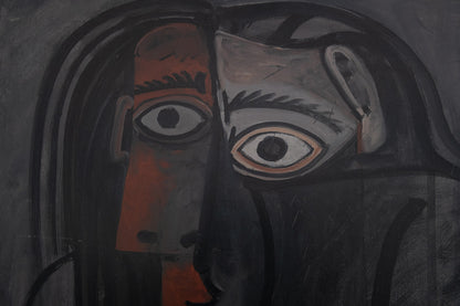 Pablo PICASSO : Nu aux bras croisés - Affiche originale en couleurs