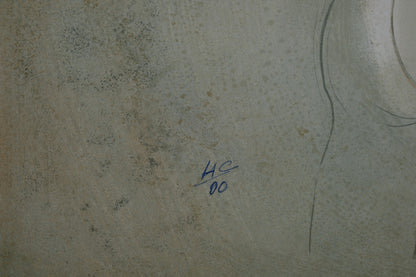 Bernard CHAROY : Dominique au ruban - Lithographie originale signée